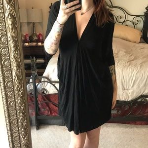 Ella Moss black knit dress size Small